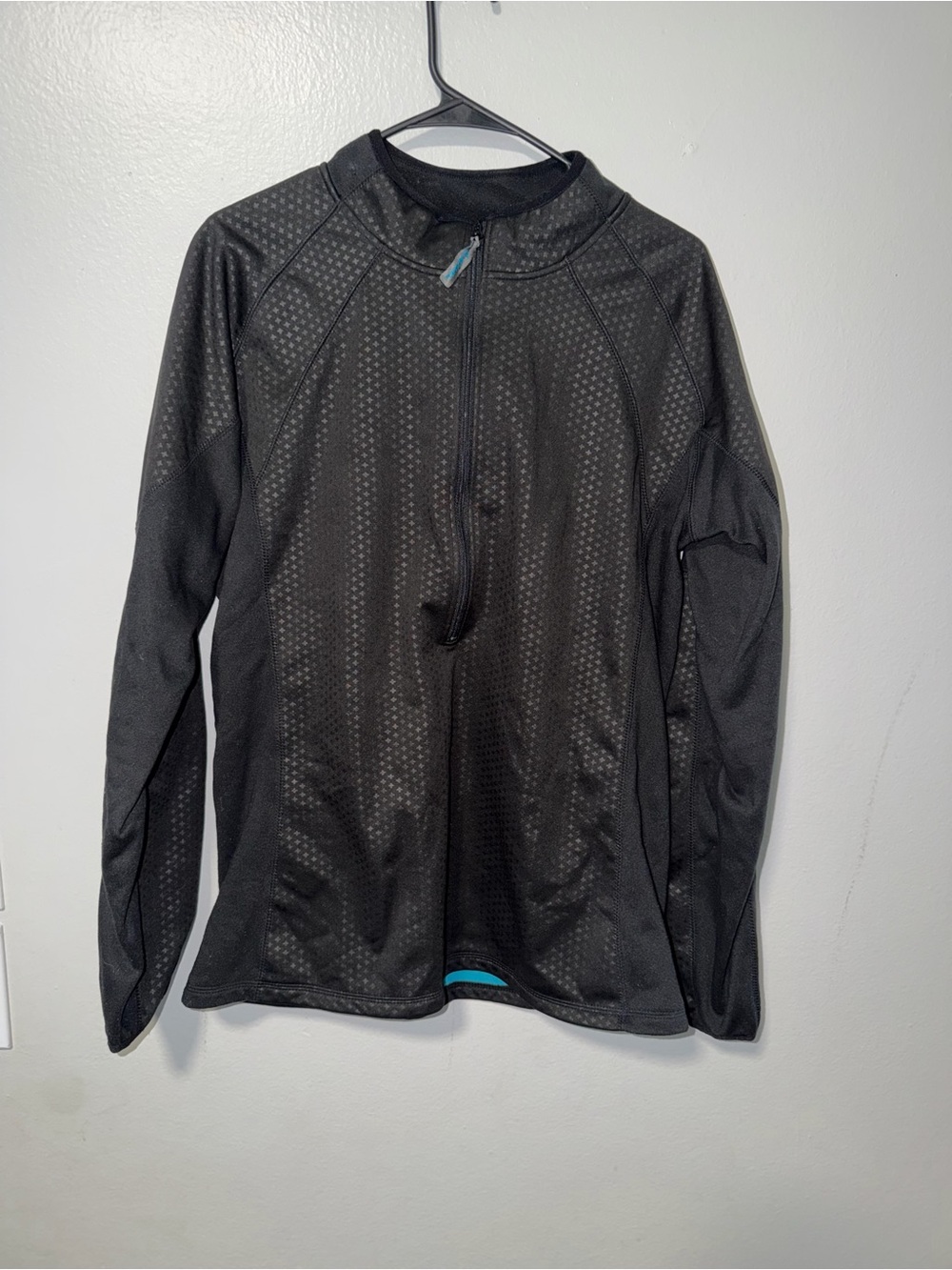 Black Women's Lightweight Half-Zip Jacket